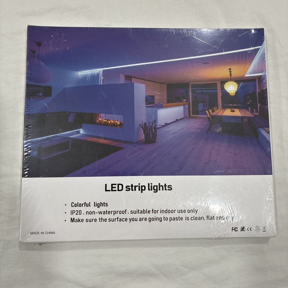 130Ft LED Strip Lights Colorful Lights Strip for Bedroom Desk Indoor Room